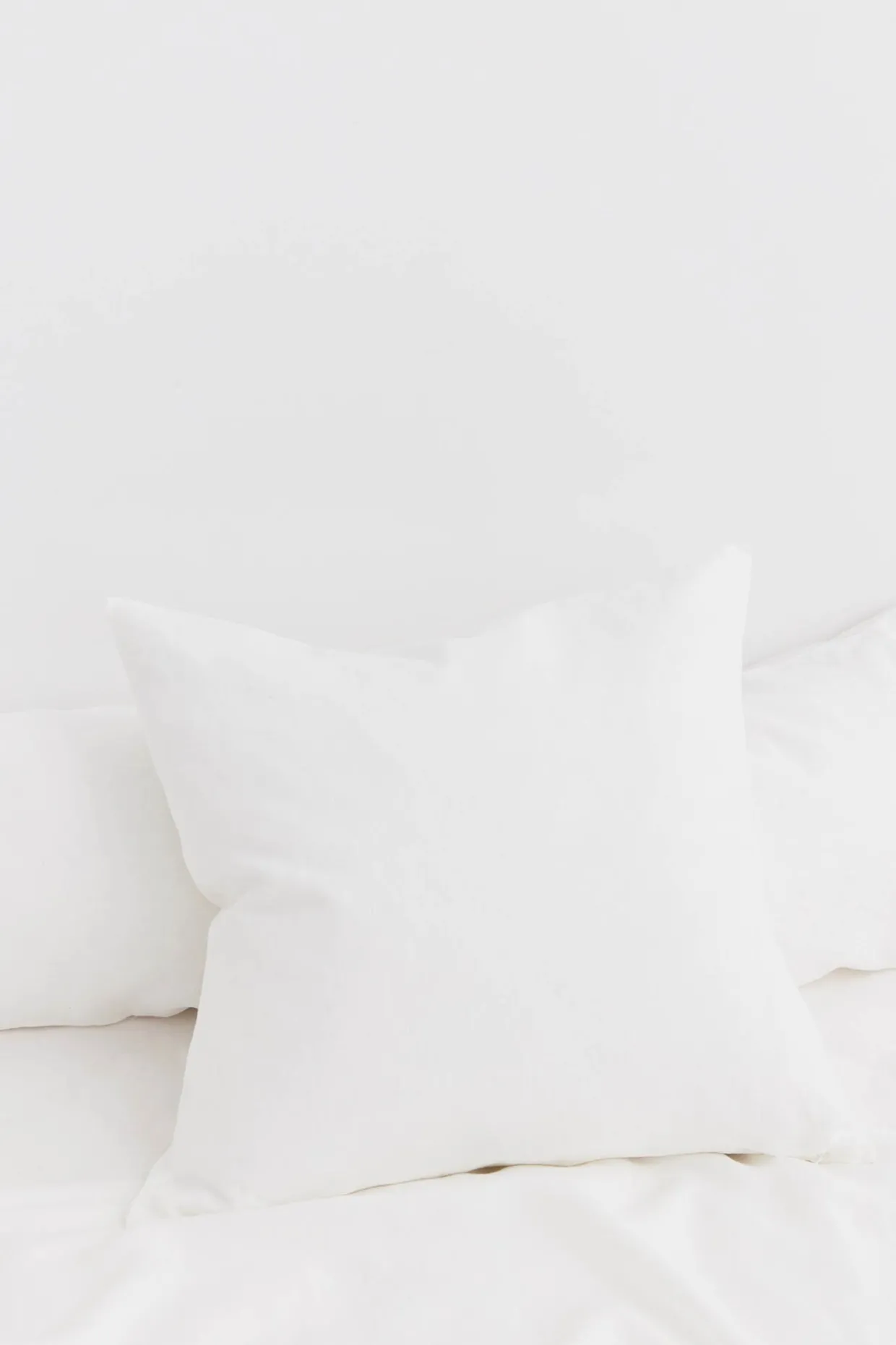 Linen European Pillow Case White