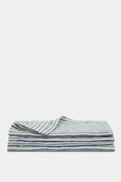 Linen Placemats Ocean Stripe