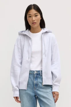 Louisa Hooded Zip Sweater