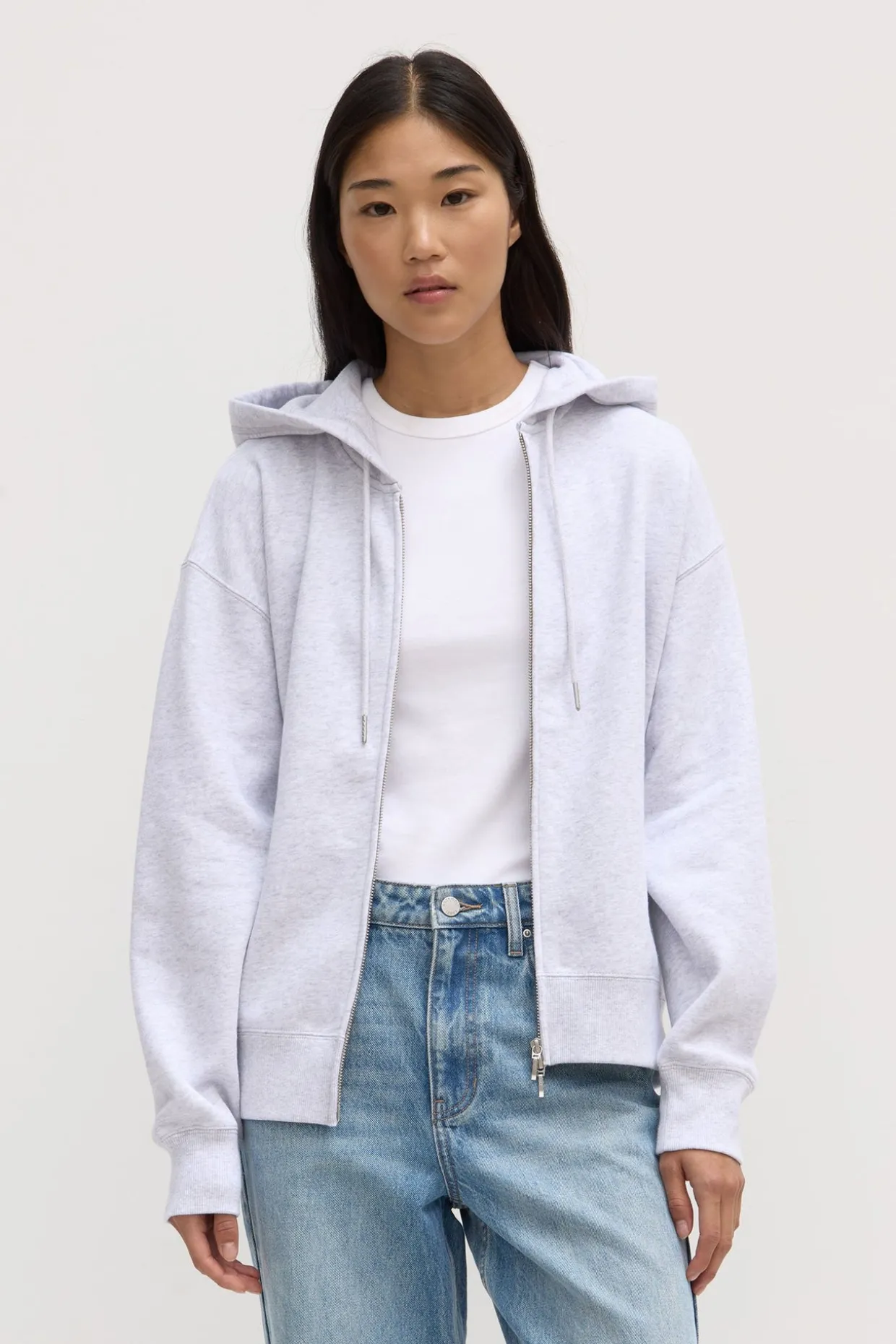 Louisa Hooded Zip Sweater