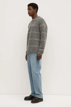 Luca Merino Stripe Knit