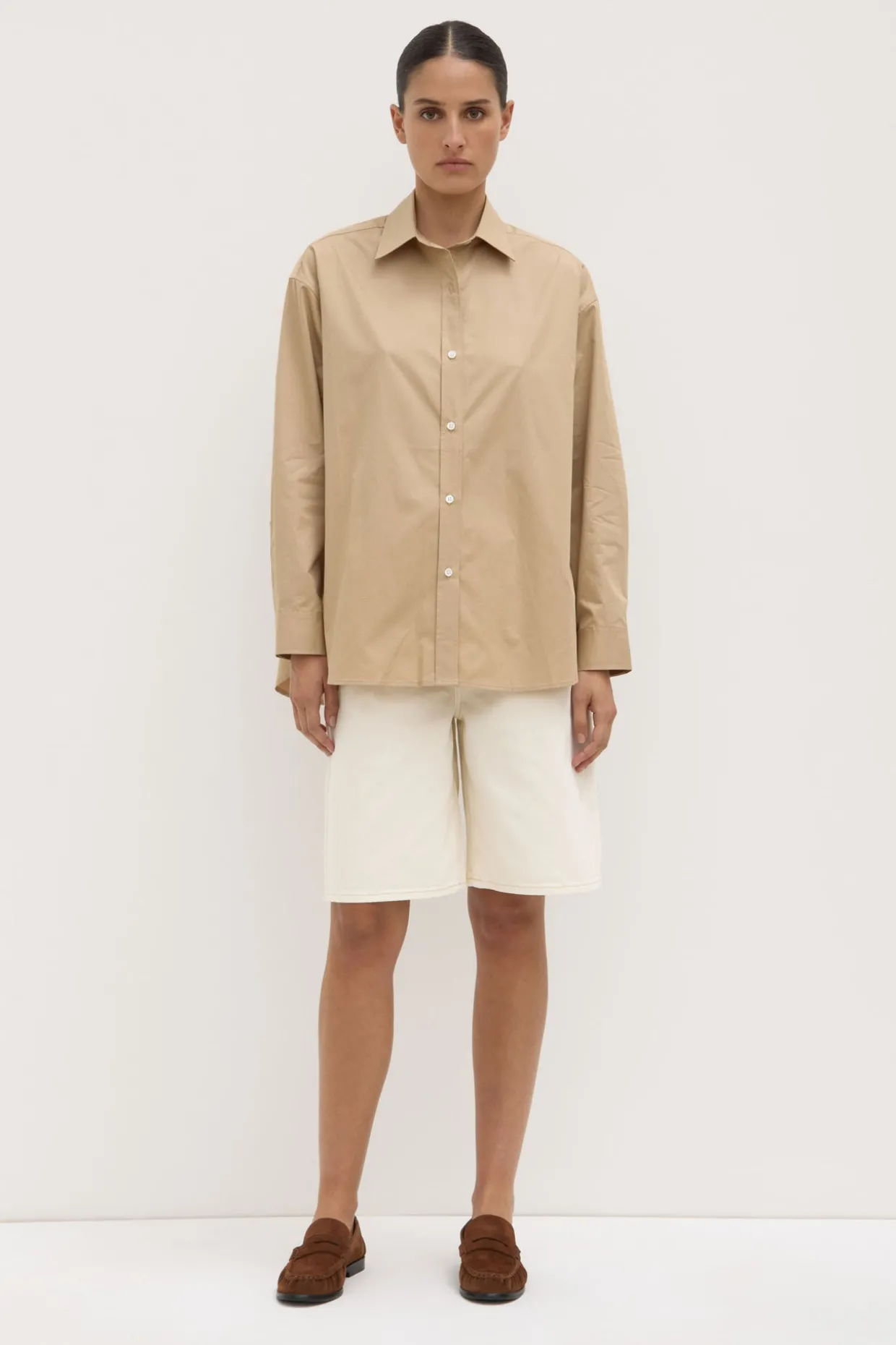 Marigold Poplin Shirt