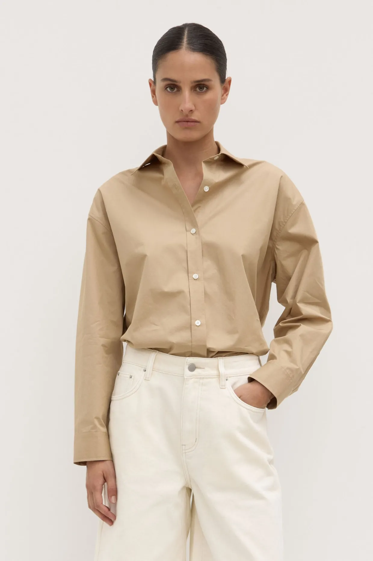Marigold Poplin Shirt