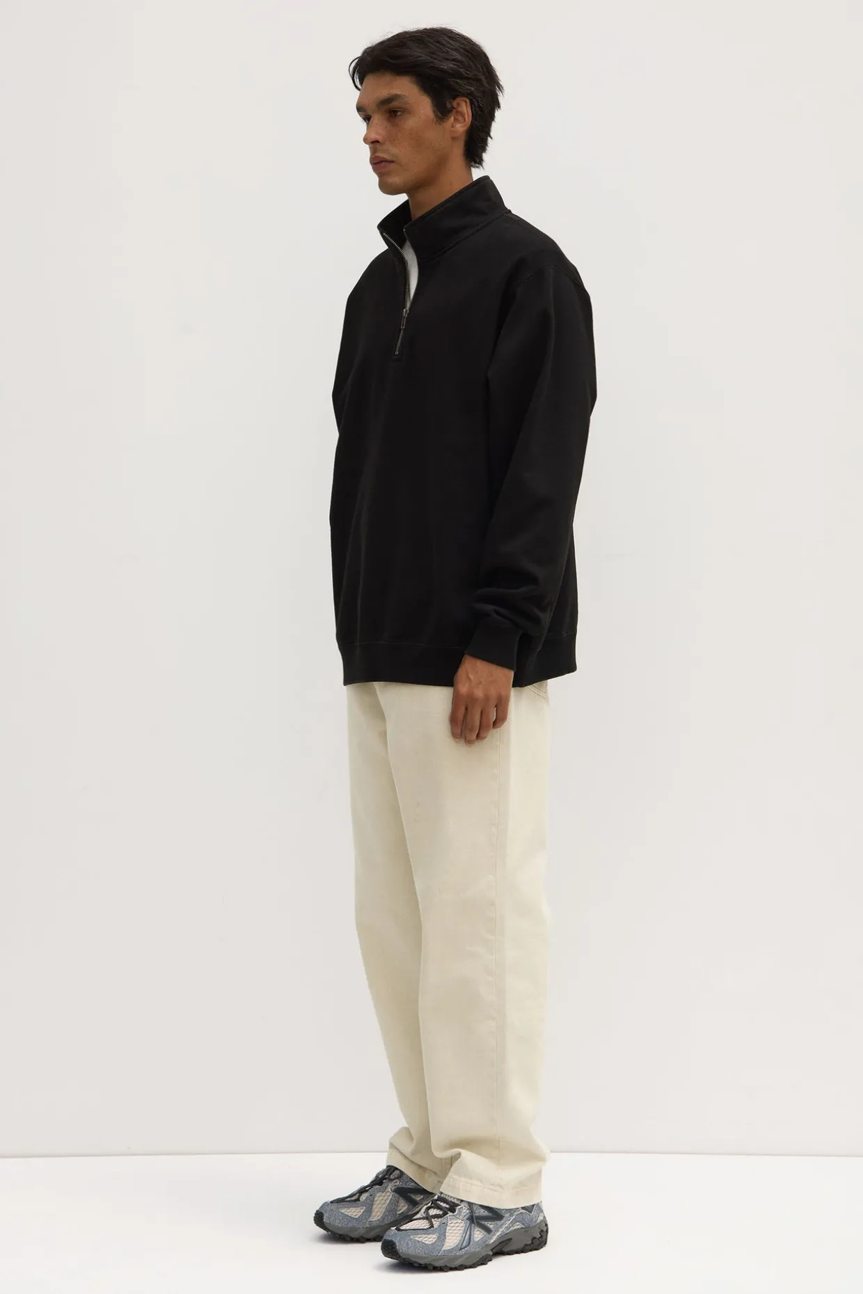 Mens Weekender Funnel Neck Fleece