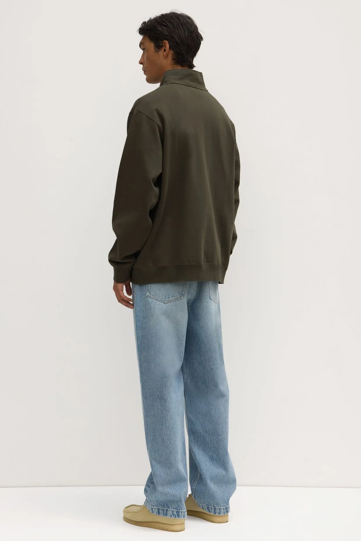 Mens Weekender Funnel Neck Fleece