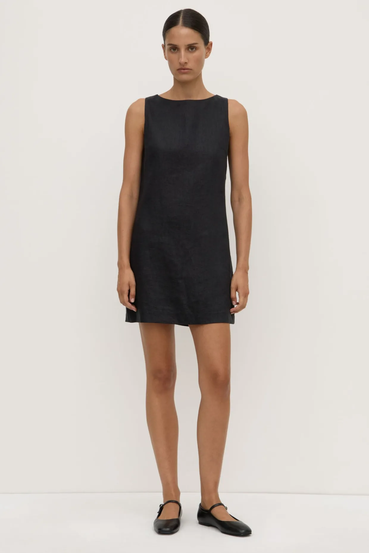 Nadine Linen Mini Dress