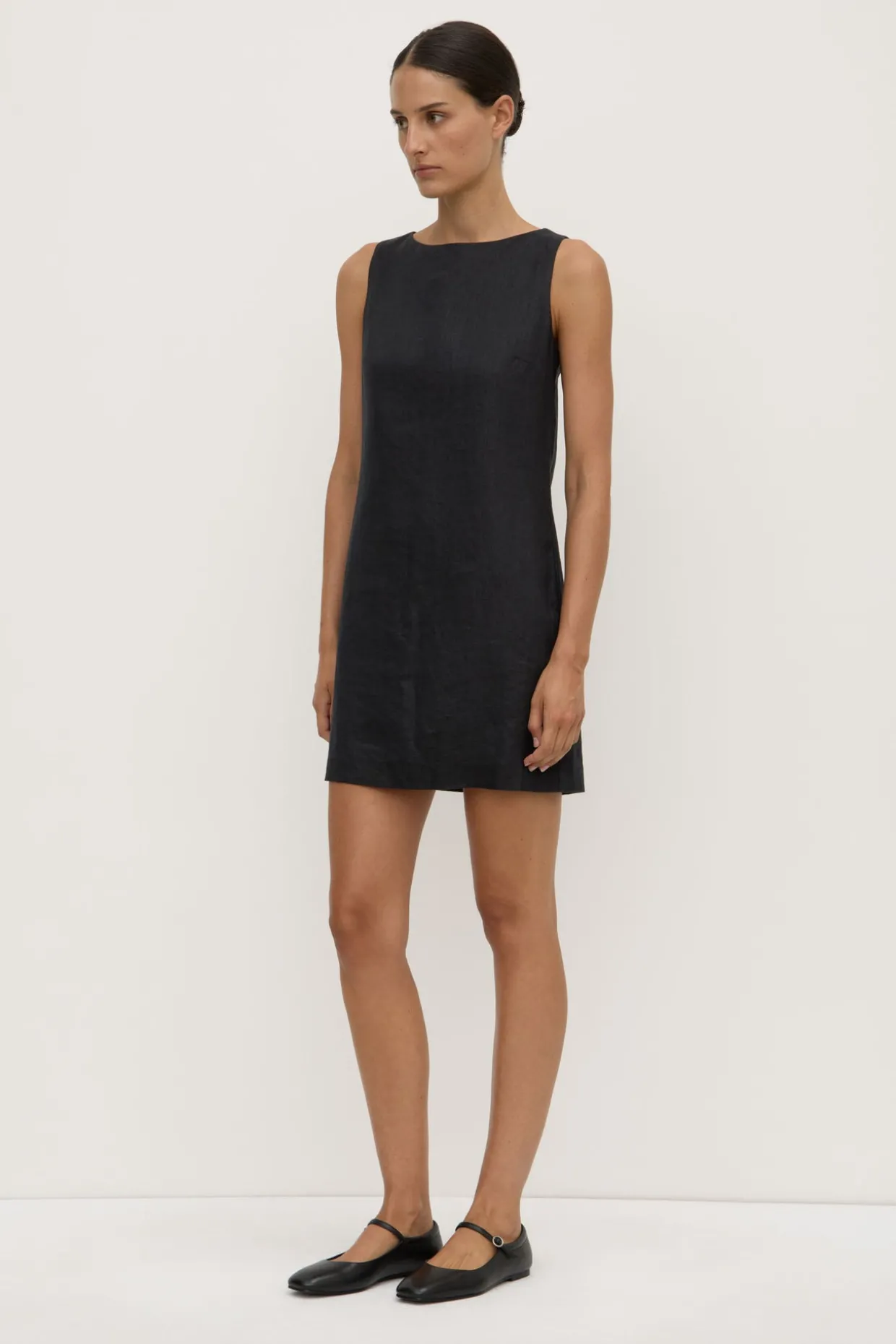 Nadine Linen Mini Dress