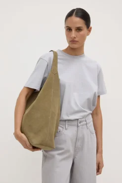 Neve Suede Shoulder Bag