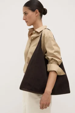 Neve Suede Shoulder Bag