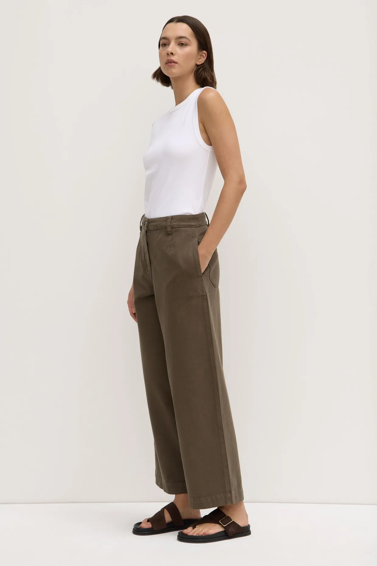 Olivia Twill Pant