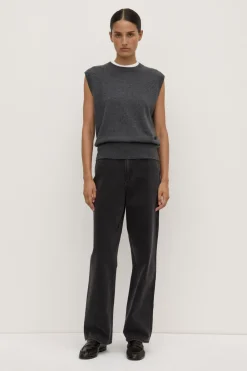 Relaxed Cashmere Vest