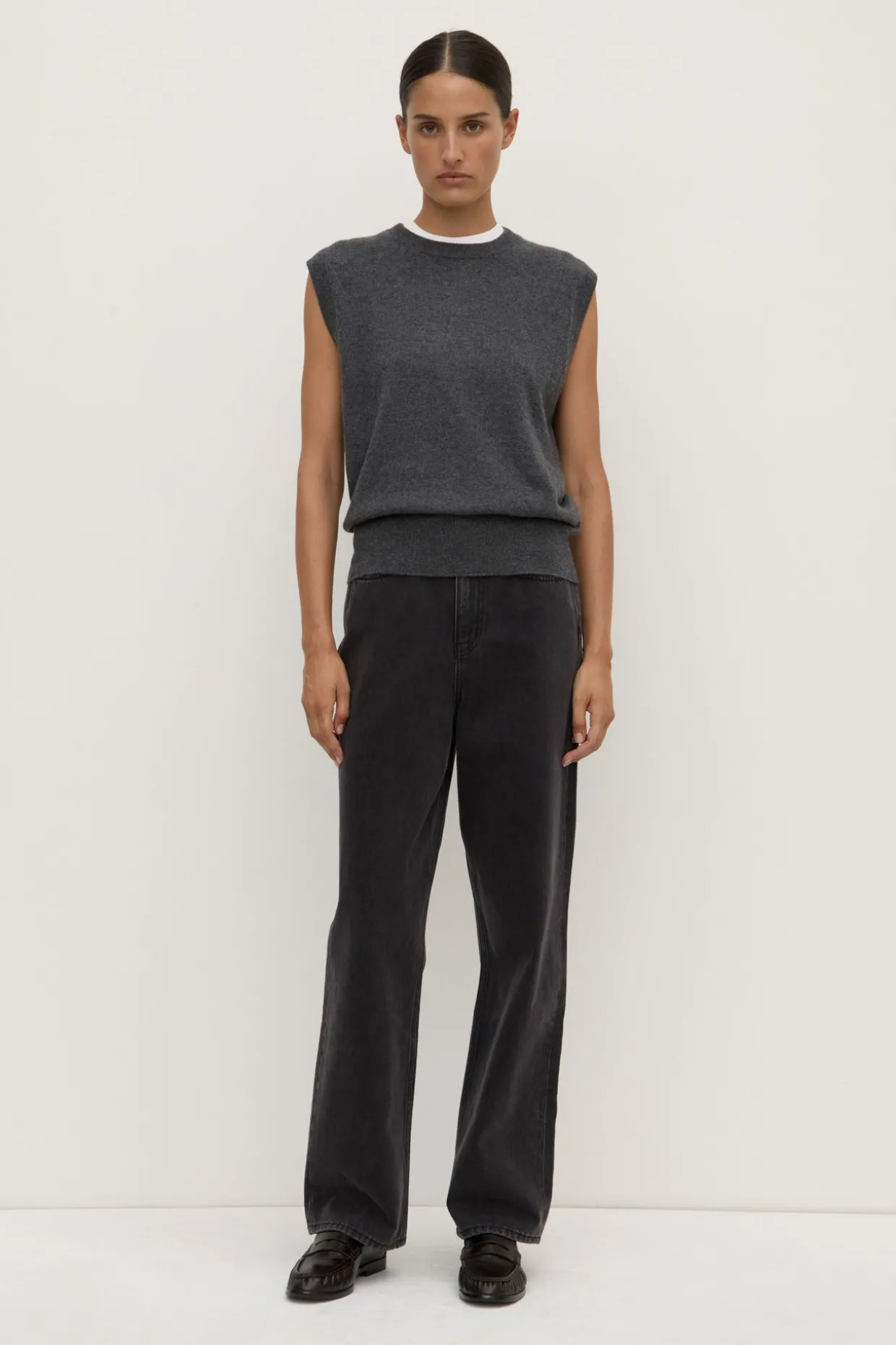 Relaxed Cashmere Vest