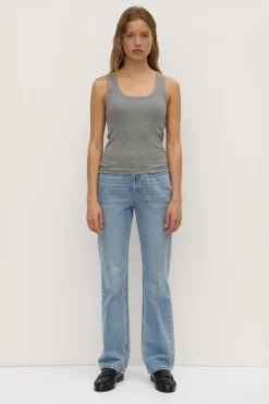 Robyn Scoop Neck Rib Tank