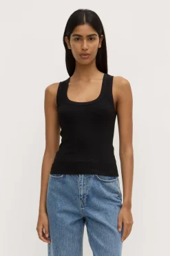 Robyn Scoop Neck Rib Tank