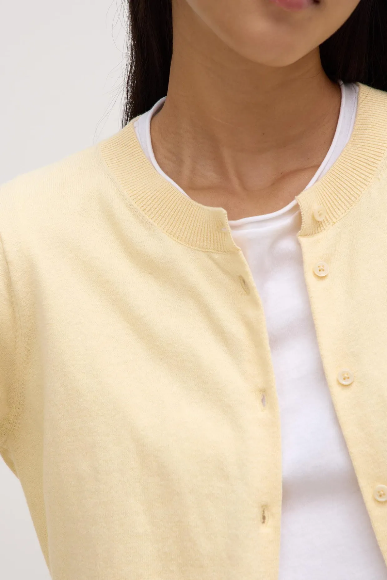 Semra Cotton Cashmere Cardigan