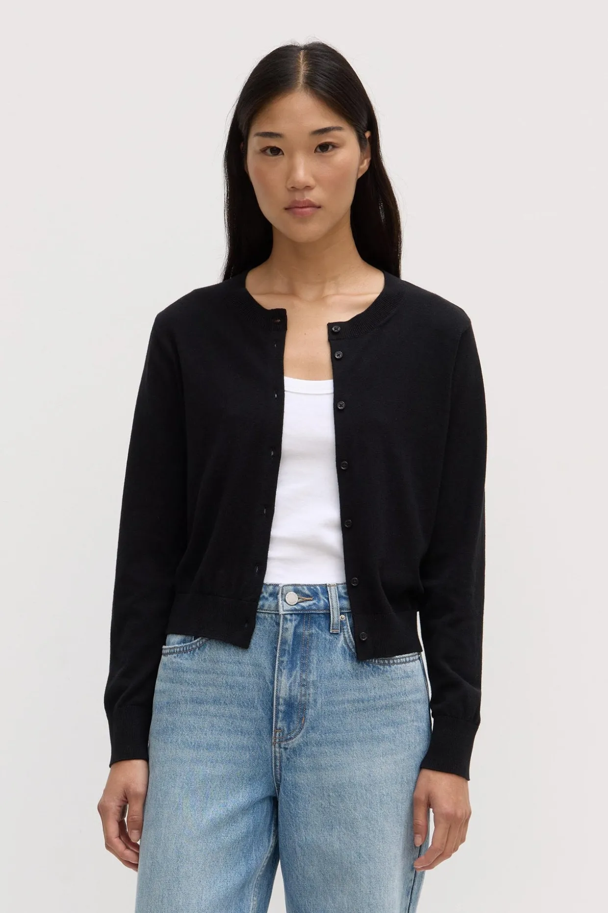 Semra Cotton Cashmere Cardigan