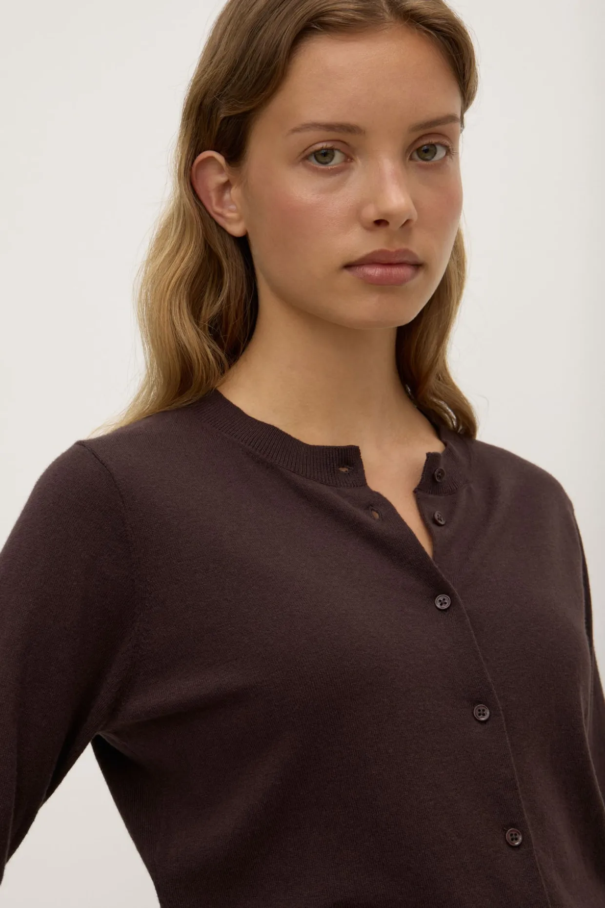 Semra Cotton Cashmere Cardigan