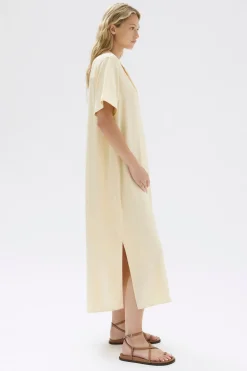 Silk Resort Shirt Dress
