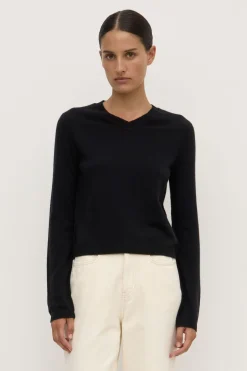 Solene Cashmere Knit Top