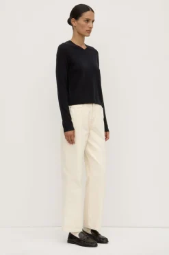 Solene Cashmere Knit Top
