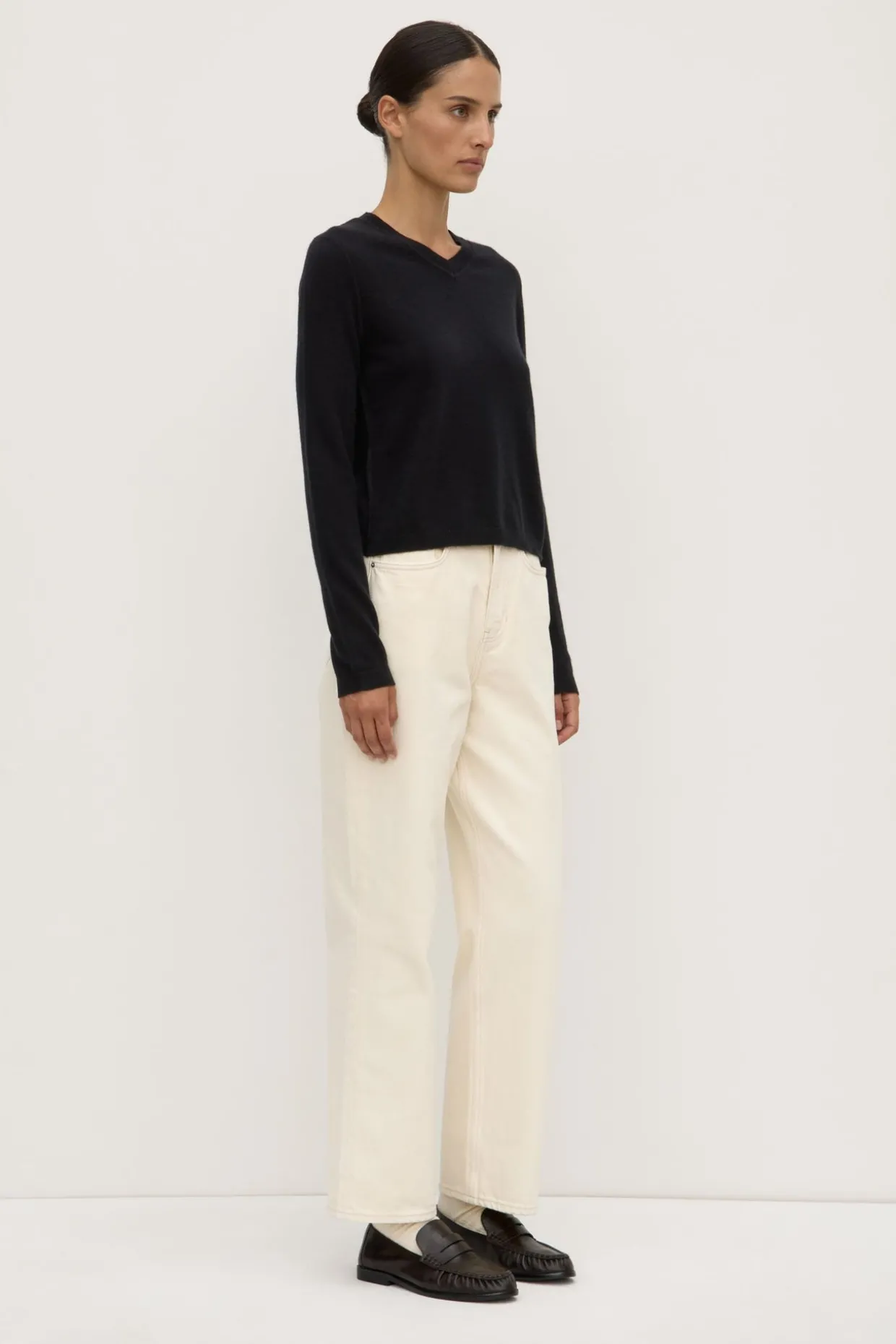 Solene Cashmere Knit Top