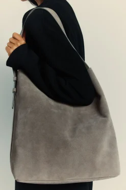 Sonny Suede Shoulder Bag