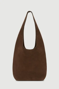 Suede Hobo Bag