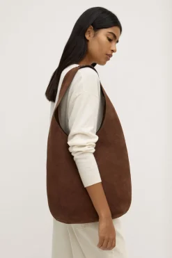 Suede Hobo Bag