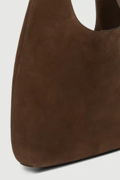 Suede Hobo Bag