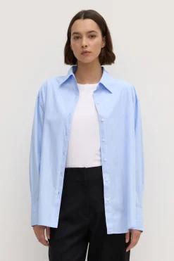 Womens Otis Poplin Stripe Shirt