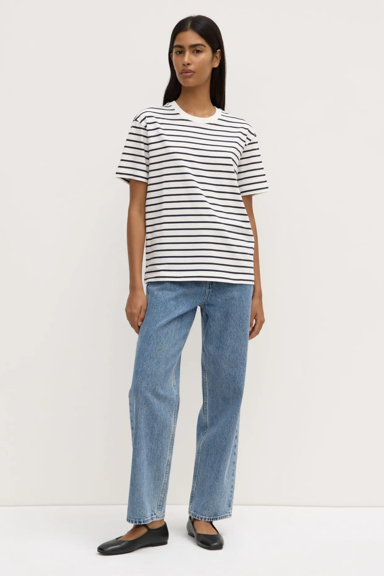 Womens Port Stripe Tee