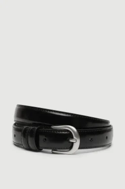 Womens Smooth Leather Belt