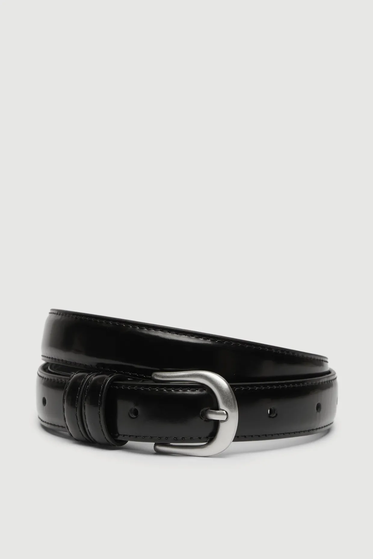 Womens Smooth Leather Belt