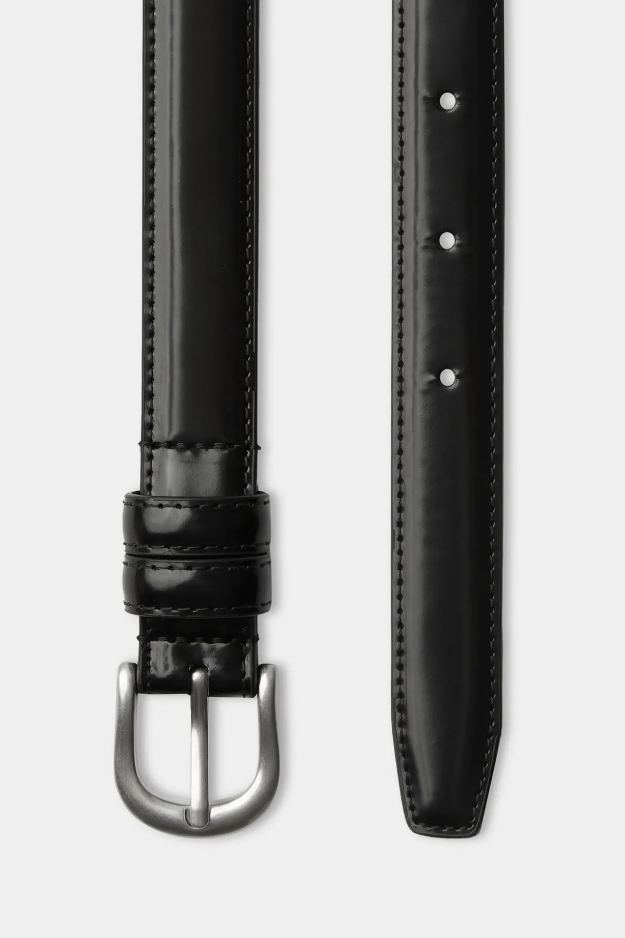 Womens Smooth Leather Belt