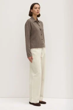 Wool Cashmere Knit Cardigan