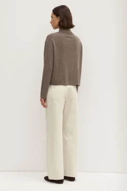 Wool Cashmere Knit Cardigan