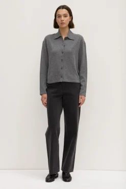 Wool Cashmere Knit Cardigan